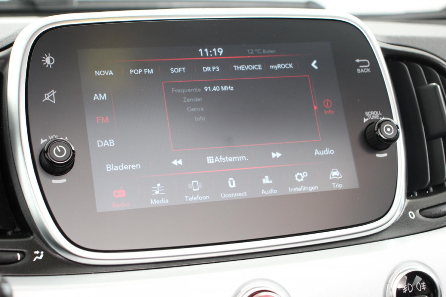 Fiat 500C 1.0 Hybrid Sport | Navigatie | Apple Carplay /Android Auto | Dab | Cruise Control | Lichtmetalen Velgen |