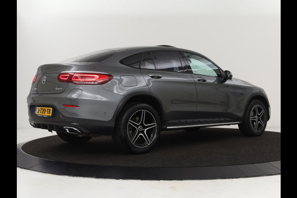 Mercedes-Benz GLC Coupé 300e 4Matic Business Solution AMG | Panoramadak | 360 Camera | Burmester Surround | Stoelverwarming | Trekhaak | Carplay | Matrix LED | Keyless | Leder/Alcantara