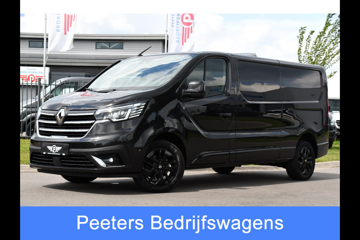 Renault Trafic 2.0 dCi 150 T30 L2H1 Luxe Black Edition Camera, Cruise, Carplay, 150pk, Clima, Automaat, Keyless, LED, Trekhaak, Uniek!