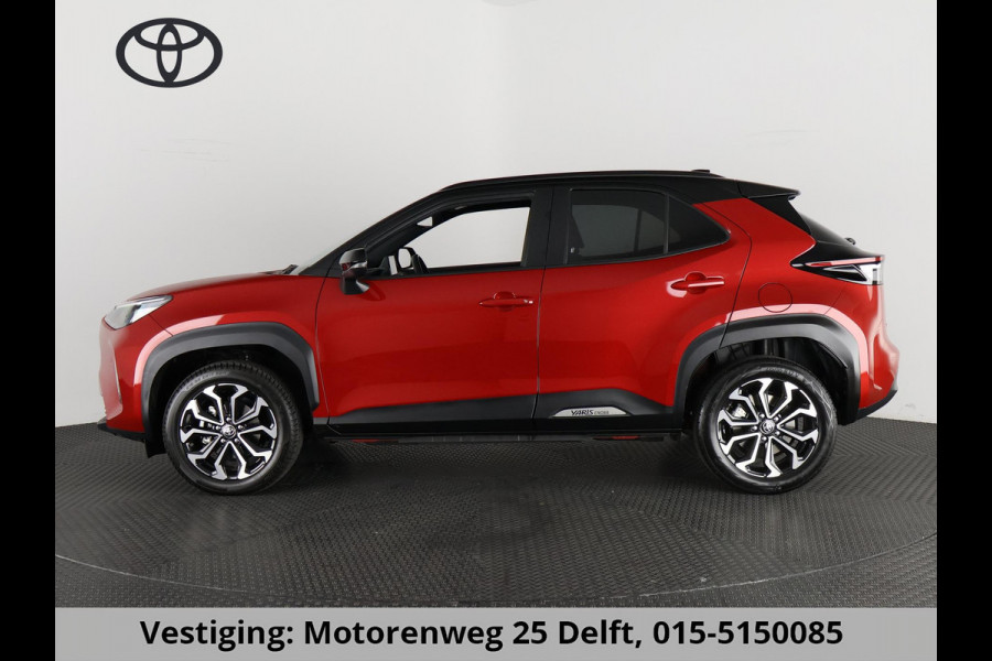 Toyota Yaris Cross 1.5 HYBRID DYNAMIC BI-TONE AUTOMAAT CARPLAY NAVIGATIE. CAMERA .COMPLEET. GARANTIE TOT 5- 2033!