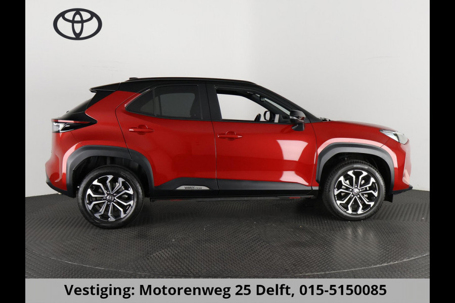 Toyota Yaris Cross 1.5 HYBRID DYNAMIC BI-TONE AUTOMAAT CARPLAY NAVIGATIE. CAMERA .COMPLEET. GARANTIE TOT 5- 2033!