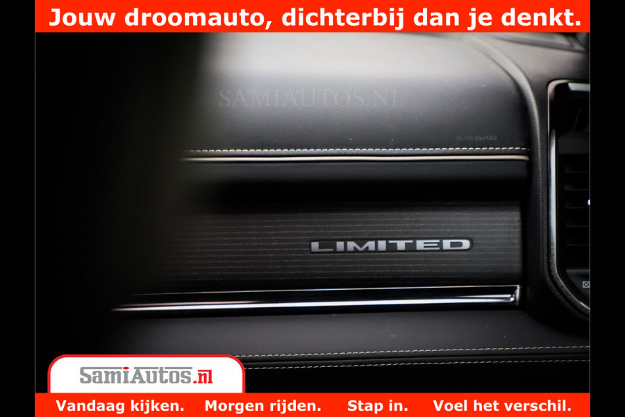 Dodge Ram 1500 LIMITED NIGHT 5.7 V8 | BLACK OPS | MULTITAILGATE | PANO | ADAPTIVE CRUISE | 360CAM | APPLE CARPLAY | PRINS LPG ONDERBOUW | LUCHTVERING | 4X4 | Comfortabele Dubbele Cabine met Royale 5 Zitplaatsen |