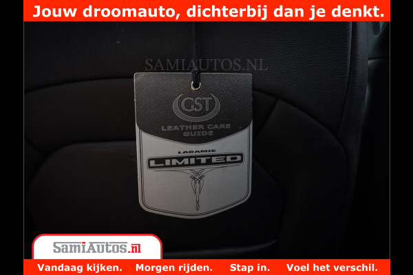 Dodge Ram 1500 LIMITED NIGHT 5.7 V8 | BLACK OPS | MULTITAILGATE | PANO | ADAPTIVE CRUISE | 360CAM | APPLE CARPLAY | PRINS LPG ONDERBOUW | LUCHTVERING | 4X4 | Comfortabele Dubbele Cabine met Royale 5 Zitplaatsen |