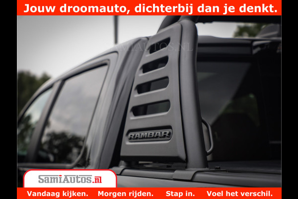 Dodge Ram 1500 REBEL TRX STYLE | BODY LIFT | RAMBAR | 4X4 | LPG | HUD HEADUP | DIGI CLUSTER | 360CAM | ADAPTIVE CRUISE | RAM BAR ROLLCOVER | Comfortabele Dubbele Cabine met Royale 5 Zitplaatsen |