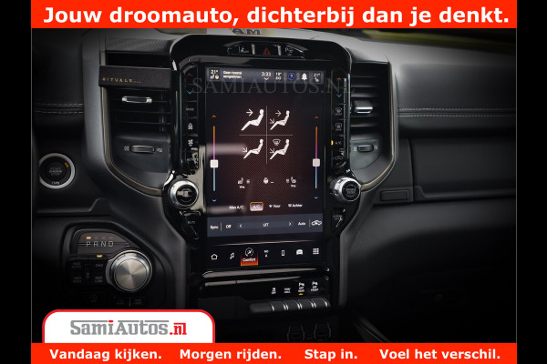 Dodge Ram 1500 REBEL TRX STYLE | BODY LIFT | RAMBAR | 4X4 | LPG | HUD HEADUP | DIGI CLUSTER | 360CAM | ADAPTIVE CRUISE | RAM BAR ROLLCOVER | Comfortabele Dubbele Cabine met Royale 5 Zitplaatsen |