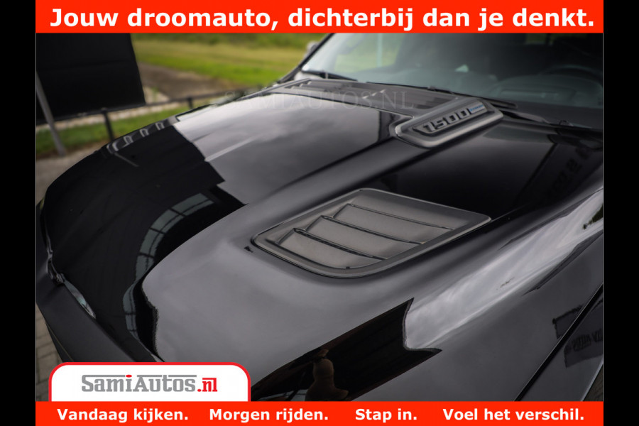 Dodge Ram 1500 REBEL TRX STYLE | BODY LIFT | RAMBAR | 4X4 | LPG | HUD HEADUP | DIGI CLUSTER | 360CAM | ADAPTIVE CRUISE | RAM BAR ROLLCOVER | Comfortabele Dubbele Cabine met Royale 5 Zitplaatsen |