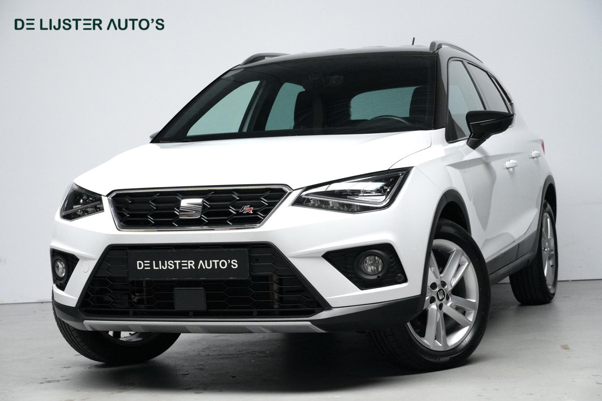 Seat Arona 1.0 TSI FR Sport Automaat | CarPlay | Virtual | Camera | Cruise | Led | Pdc | Sfeer | Seat Arona 1.0 TSI FR Sport Automaat | CarPlay | Virtual | Camera | Cruise | Led | Pdc | Sfeer |