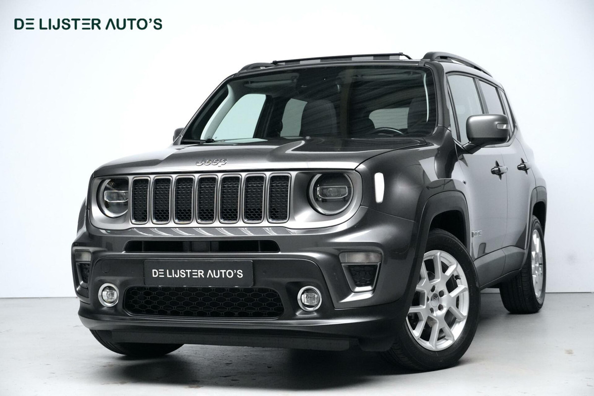 Jeep Renegade 1.0T Limited Sport 120 PK| Pano-dak | CarPlay | Acc | Stoel + Stuurverwarming | Camera | Led | Pdc | Jeep Renegade 1.0T Limited Sport 120 PK| Pano-dak | CarPlay | Acc | Stoel + Stuurverwarming | Camera | Led | Pdc |