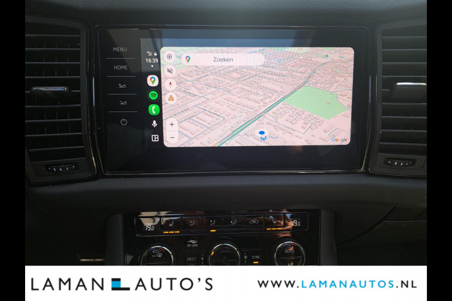 Škoda Kodiaq 1.5 TSI 150pk DSG Sportline Business Aut. | Panorama Open dak Virtual Leder/Alcantara CarPlay Columbus Canton 20" Vega LMV ECC N