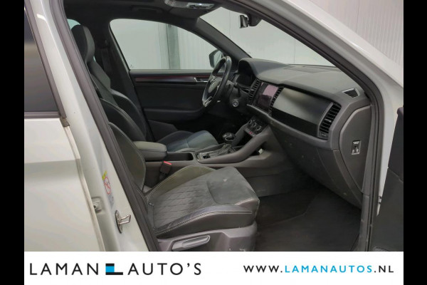 Škoda Kodiaq 1.5 TSI 150pk DSG Sportline Business Aut. | Panorama Open dak Virtual Leder/Alcantara CarPlay Columbus Canton 20" Vega LMV ECC N