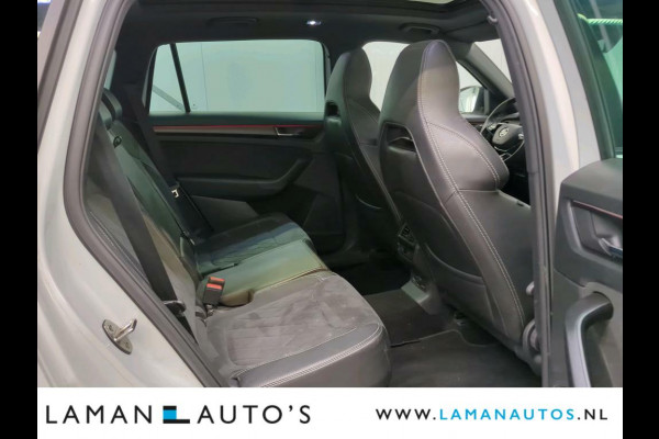 Škoda Kodiaq 1.5 TSI 150pk DSG Sportline Business Aut. | Panorama Open dak Virtual Leder/Alcantara CarPlay Columbus Canton 20" Vega LMV ECC N