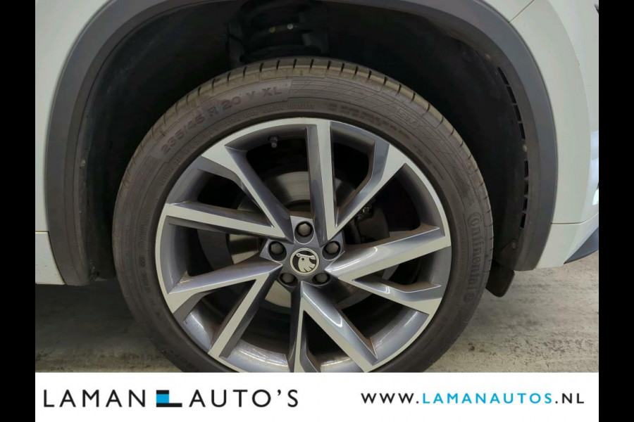 Škoda Kodiaq 1.5 TSI 150pk DSG Sportline Business Aut. | Panorama Open dak Virtual Leder/Alcantara CarPlay Columbus Canton 20" Vega LMV ECC N
