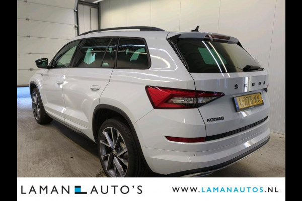 Škoda Kodiaq 1.5 TSI 150pk DSG Sportline Business Aut. | Panorama Open dak Virtual Leder/Alcantara CarPlay Columbus Canton 20" Vega LMV ECC N