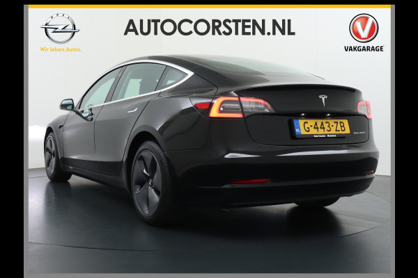 Tesla Model 3 Long Range AWD 75kWh 463PK Trekhaak SOH 88% FSD-3 Computer Premium Audio 4wd AutoPilot Panoramadak Camera's Leer Adaptive-Cruise Stoel en achterbank verwarming Electr.Stoelen+Memory+Easy-Entry WiFi 1.000kg Trekgewicht 1e Eigenaar Org. Nederlandse Auto Garantie op Accu/Motor tot 28-12-2027/192.000km