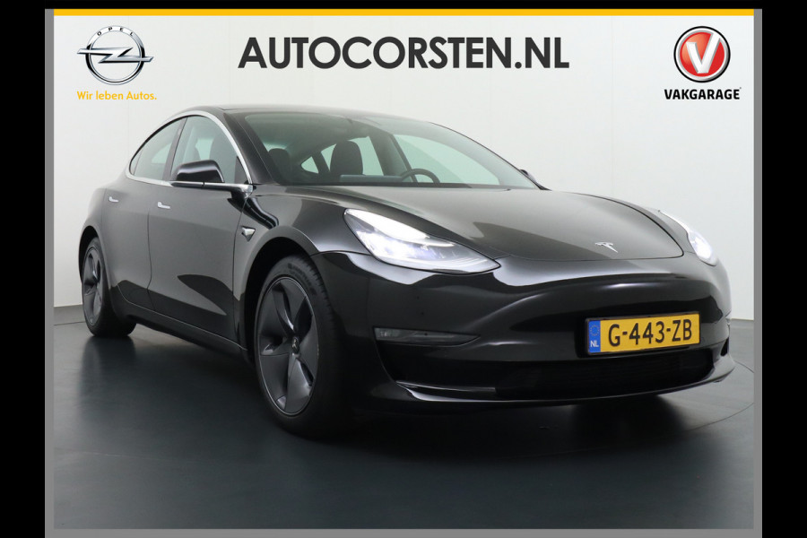 Tesla Model 3 Long Range AWD 75kWh 463PK Trekhaak SOH 88% FSD-3 Computer Premium Audio 4wd AutoPilot Panoramadak Camera's Leer Adaptive-Cruise Stoel en achterbank verwarming Electr.Stoelen+Memory+Easy-Entry WiFi 1.000kg Trekgewicht 1e Eigenaar Org. Nederlandse Auto Garantie op Accu/Motor tot 28-12-2027/192.000km