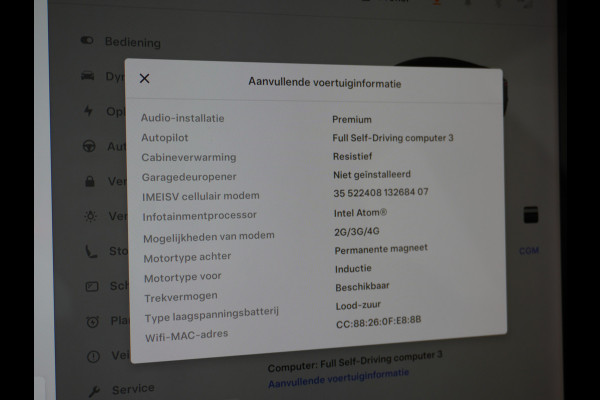 Tesla Model 3 Long Range AWD 75kWh 463PK Trekhaak SOH 88% FSD-3 Computer Premium Audio 4wd AutoPilot Panoramadak Camera's Leer Adaptive-Cruise Stoel en achterbank verwarming Electr.Stoelen+Memory+Easy-Entry WiFi 1.000kg Trekgewicht 1e Eigenaar Org. Nederlandse Auto Garantie op Accu/Motor tot 28-12-2027/192.000km