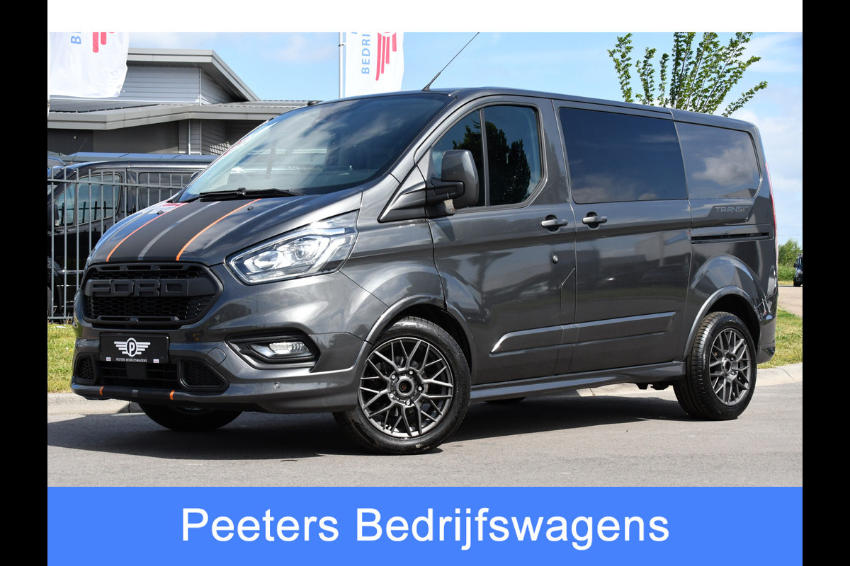 Ford Transit Custom 2.0 TDCI L1H1 Sport DC Camera, Cruise, Carplay, 170PK, Automaat, LED, 2 x Schuifdeur, Trekhaak, Leder, Uniek! Ford Transit Custom 2.0 TDCI L1H1 Sport DC Camera, Cruise, Carplay, 170PK, Automaat, LED, 2 x Schuifdeur, Trekhaak, Leder, Uniek!