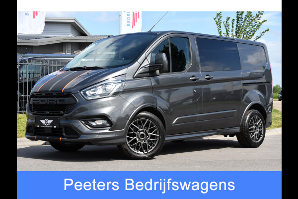 Ford Transit Custom 2.0 TDCI L1H1 Sport DC Camera, Cruise, Carplay, 170PK, Automaat, LED, 2 x Schuifdeur, Trekhaak, Leder, Uniek!