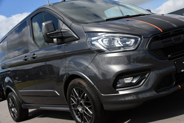 Ford Transit Custom 2.0 TDCI L1H1 Sport DC Camera, Cruise, Carplay, 170PK, Automaat, LED, 2 x Schuifdeur, Trekhaak, Leder, Uniek!