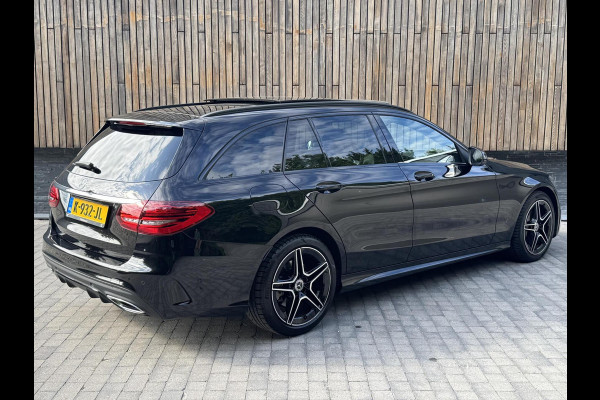 Mercedes-Benz C-Klasse Estate 180 AMG Automaat | Night Pakket | Panoramadak | Stoelverwarming | Achteruitrijcamera | LED verlichting | Apple CarPlay |