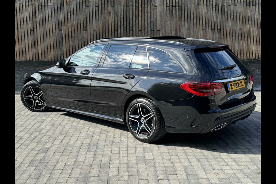 Mercedes-Benz C-Klasse Estate 180 AMG Automaat | Night Pakket | Panoramadak | Stoelverwarming | Achteruitrijcamera | LED verlichting | Apple CarPlay |