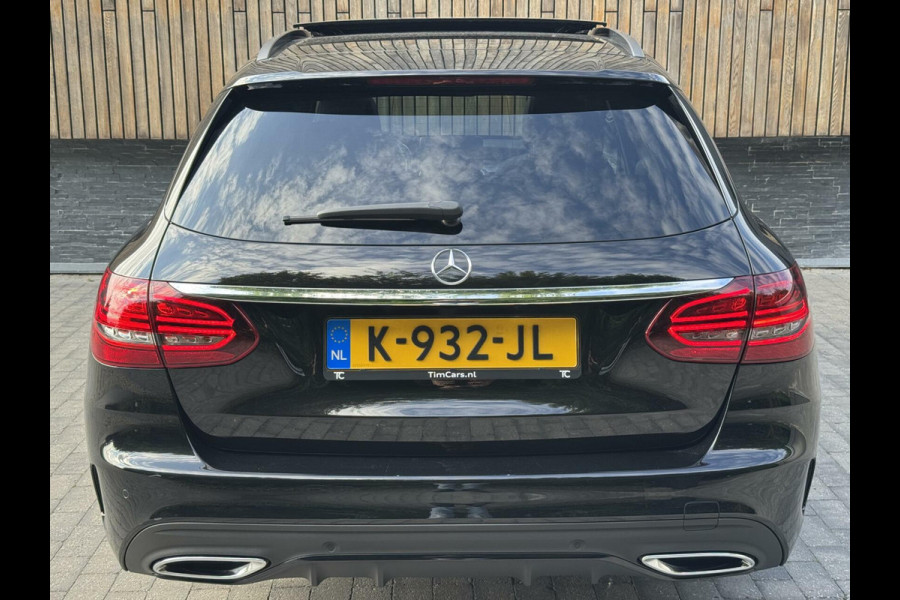 Mercedes-Benz C-Klasse Estate 180 AMG Automaat | Night Pakket | Panoramadak | Stoelverwarming | Achteruitrijcamera | LED verlichting | Apple CarPlay |