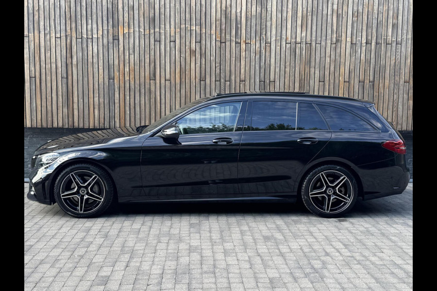 Mercedes-Benz C-Klasse Estate 180 AMG Automaat | Night Pakket | Panoramadak | Stoelverwarming | Achteruitrijcamera | LED verlichting | Apple CarPlay |