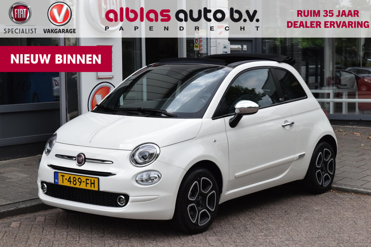 Fiat 500C 1.0 Hybrid|Carplay|Clima|PDC|als nieuw!! Fiat 500C 1.0 Hybrid|Carplay|Clima|PDC|als nieuw!!