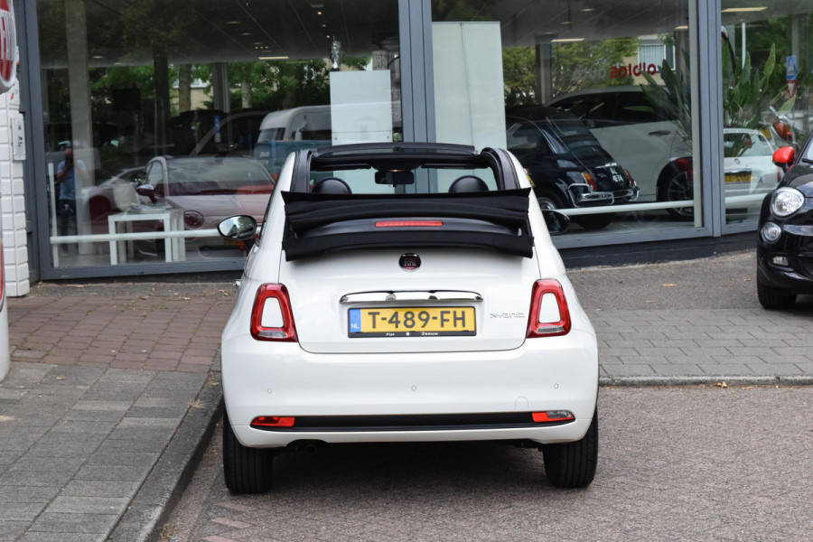 Fiat 500C 1.0 Hybrid|Carplay|Clima|PDC|als nieuw!!