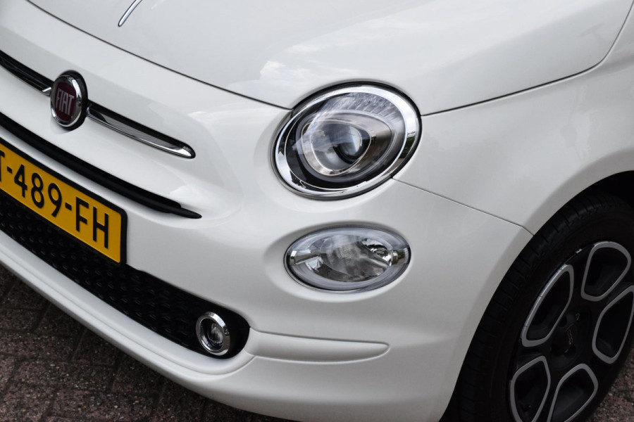 Fiat 500C 1.0 Hybrid|Carplay|Clima|PDC|als nieuw!!