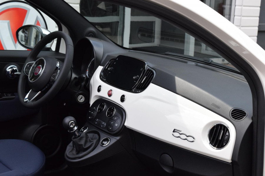 Fiat 500C 1.0 Hybrid|Carplay|Clima|PDC|als nieuw!!