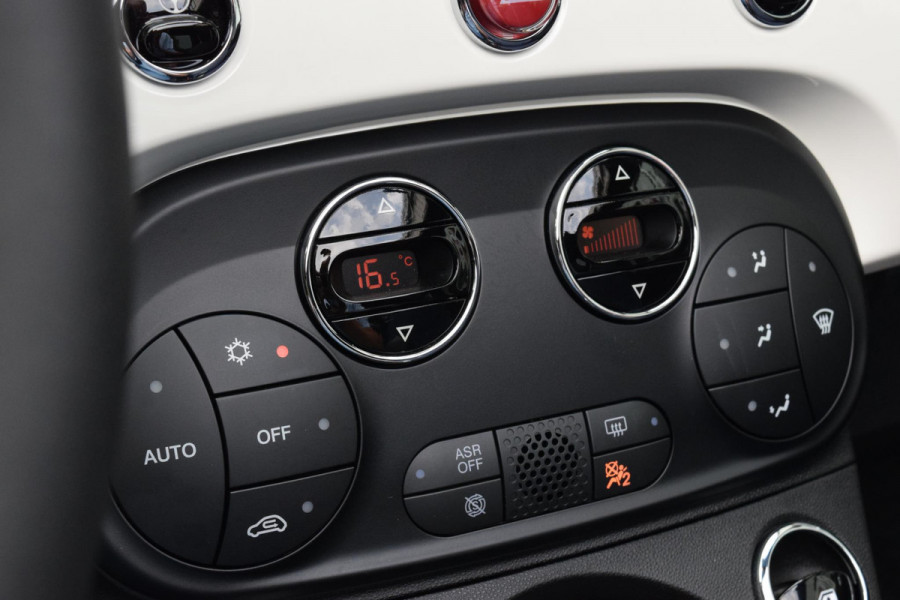 Fiat 500C 1.0 Hybrid|Carplay|Clima|PDC|als nieuw!!