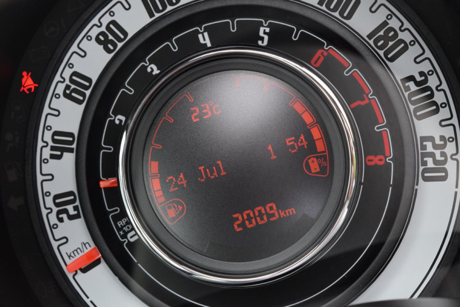 Fiat 500C 1.0 Hybrid|Carplay|Clima|PDC|als nieuw!!