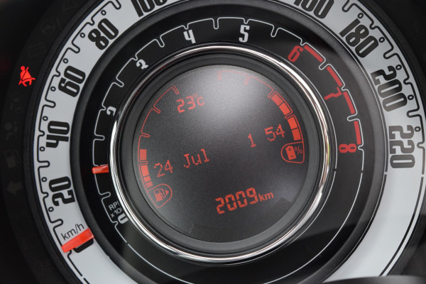 Fiat 500C 1.0 Hybrid|Carplay|Clima|PDC|als nieuw!!