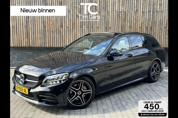 Mercedes-Benz C-Klasse Estate 180 AMG Automaat | Night Pakket | Panoramadak | Stoelverwarming | Achteruitrijcamera | LED verlichting | Apple CarPlay |