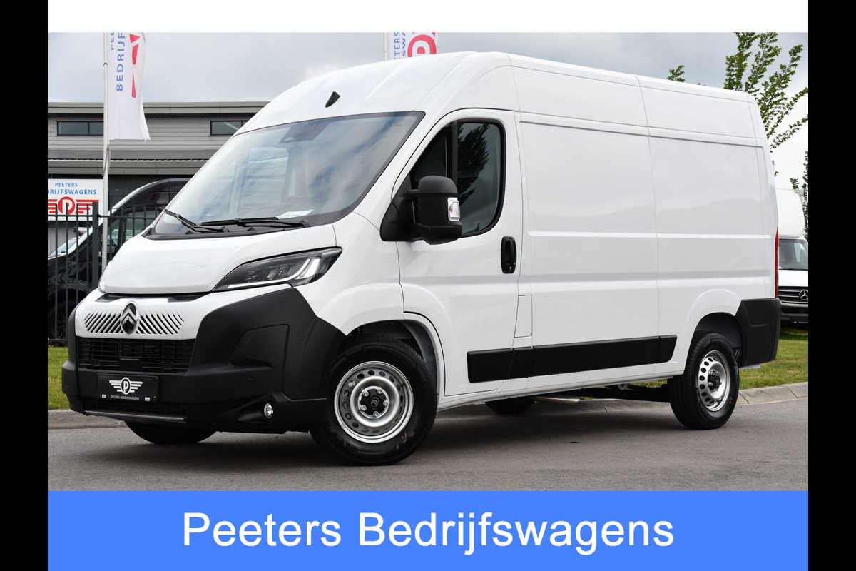 Citroën Jumper 2.2 BlueHDi 140 L2H2 3.5t Virtual, Camera, Adaptieve Cruise, 140pk, Carplay, LED, Multimedia, Automaat, NIEUW MODEL! Citroën Jumper 2.2 BlueHDi 140 L2H2 3.5t Virtual, Camera, Adaptieve Cruise, 140pk, Carplay, LED, Multimedia, Automaat, NIEUW MODEL!