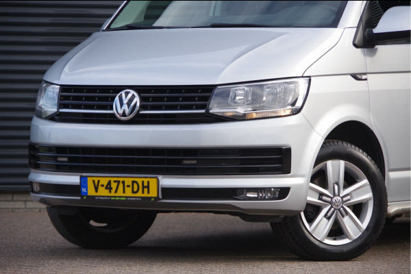 Volkswagen Transporter 2.0 TDI L2 Highline 3-ZITS, TREKHAAK, CAMERA, CRUISE, AIRCO, CARPLAY, AIRCO, BLUETOOTH, NL AUTO, NAP