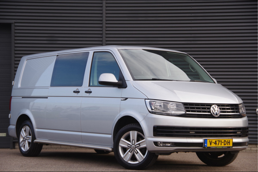 Volkswagen Transporter 2.0 TDI L2 Highline 3-ZITS, TREKHAAK, CAMERA, CRUISE, AIRCO, CARPLAY, AIRCO, BLUETOOTH, NL AUTO, NAP