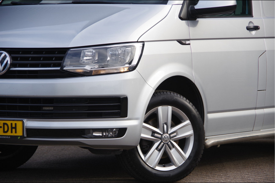 Volkswagen Transporter 2.0 TDI L2 Highline 3-ZITS, TREKHAAK, CAMERA, CRUISE, AIRCO, CARPLAY, AIRCO, BLUETOOTH, NL AUTO, NAP