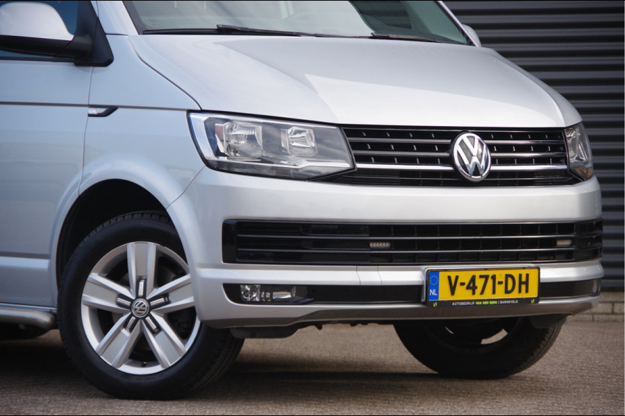 Volkswagen Transporter 2.0 TDI L2 Highline 3-ZITS, TREKHAAK, CAMERA, CRUISE, AIRCO, CARPLAY, AIRCO, BLUETOOTH, NL AUTO, NAP