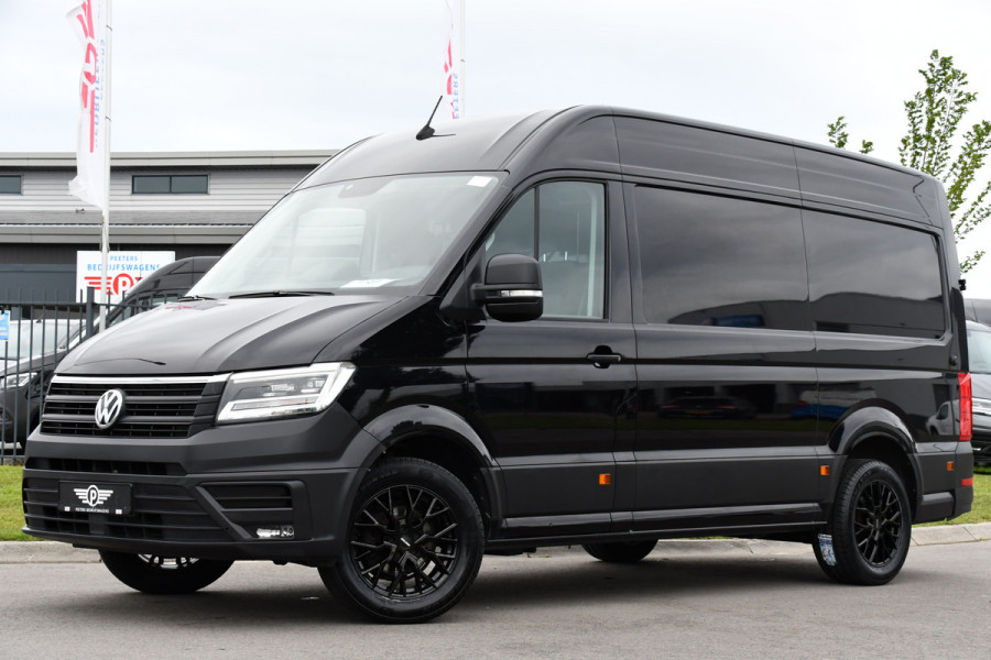Volkswagen Crafter 35 2.0 TDI L3H3 Black Edition Cruise, Camera, Carplay, 177PK, Automaat, Sensoren, Multimedia, LED, Trekhaak, Uniek!