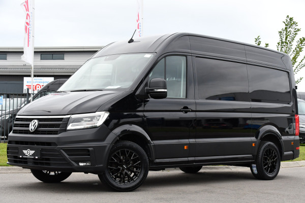 Volkswagen Crafter 35 2.0 TDI L3H3 Black Edition Cruise, Camera, Carplay, 177PK, Automaat, Sensoren, Multimedia, LED, Trekhaak, Uniek!