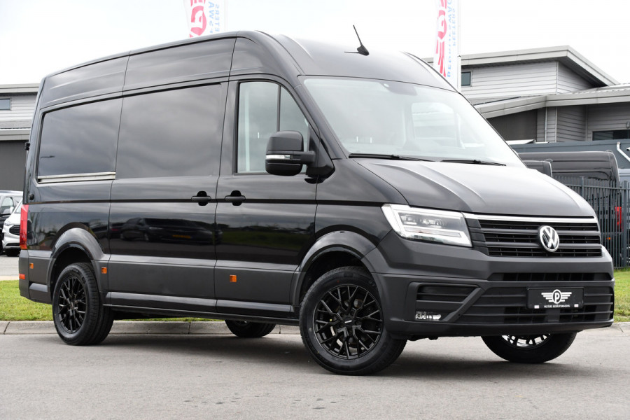 Volkswagen Crafter 35 2.0 TDI L3H3 Black Edition Cruise, Camera, Carplay, 177PK, Automaat, Sensoren, Multimedia, LED, Trekhaak, Uniek!