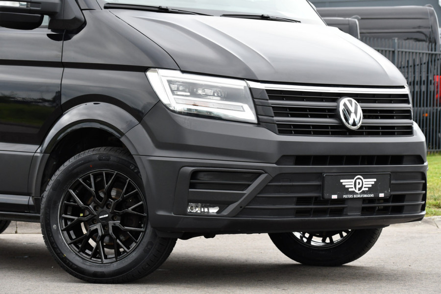Volkswagen Crafter 35 2.0 TDI L3H3 Black Edition Cruise, Camera, Carplay, 177PK, Automaat, Sensoren, Multimedia, LED, Trekhaak, Uniek!