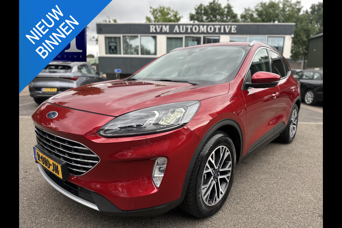 Ford Kuga 2.5 Titanium X PHEV Plug-In Hybrid Camera | B&O Audio | Stoel- & Stuurverwarming | Elektrische Kofferbak | Rijklaar met 12 mnd BOVAG Garantie Ford Kuga 2.5 Titanium X PHEV Plug-In Hybrid Camera | B&O Audio | Stoel- & Stuurverwarming | Elektrische Kofferbak | Rijklaar met 12 mnd BOVAG Garantie