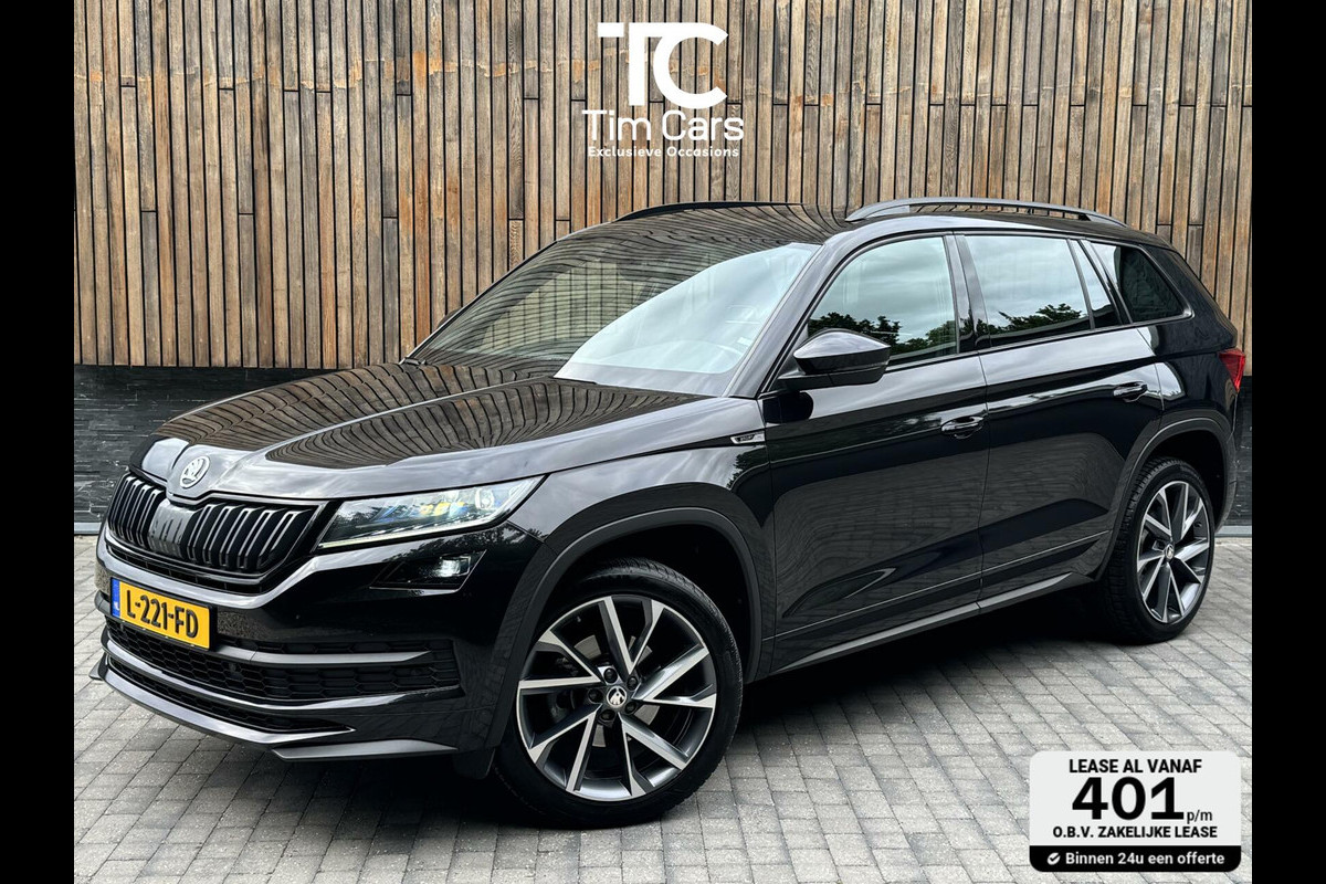 Škoda Kodiaq 1.5 TSI Sportline Automaat | Trekhaak uitklapbaar | Navigatiesysteem | Stoelverwarming | Stuurverwarming | Getint glas | Cruise Škoda Kodiaq 1.5 TSI Sportline Automaat | Trekhaak uitklapbaar | Navigatiesysteem | Stoelverwarming | Stuurverwarming | Getint glas | Cruise
