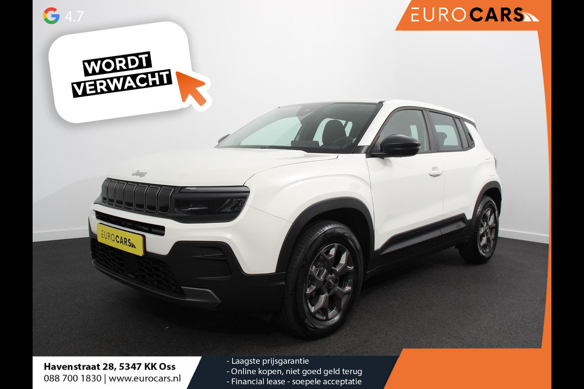 Jeep Avenger Longitude 54 kWh Automaat | Navigatie | Apple Carplay/ Android Auto | Parkeersensor achter | Cruise Control | Stoelverwarming | Full LED | Virtual Cockpit | Climate Control Jeep Avenger Longitude 54 kWh Automaat | Navigatie | Apple Carplay/ Android Auto | Parkeersensor achter | Cruise Control | Stoelverwarming | Full LED | Virtual Cockpit | Climate Control