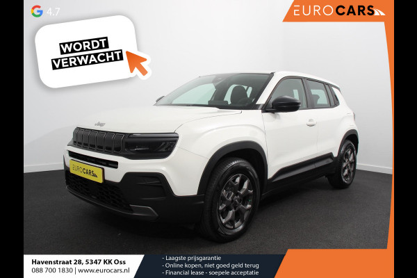 Jeep Avenger Longitude 54 kWh Automaat | Navigatie | Apple Carplay/ Android Auto | Parkeersensor achter | Cruise Control | Stoelverwarming | Full LED | Virtual Cockpit | Climate Control