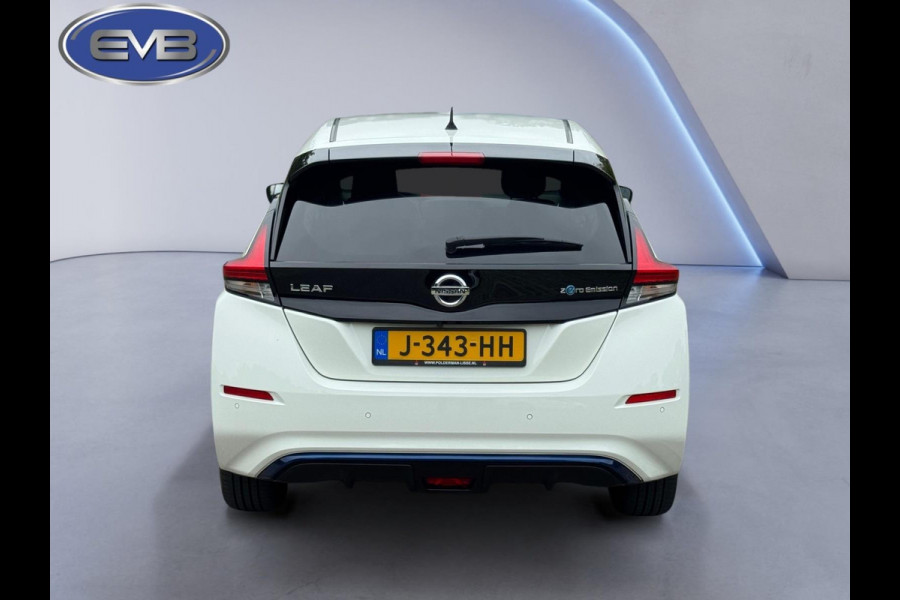 Nissan Leaf Tekna 40 kWh,alle opties, rondom zicht camera,eerste eigenaar, nl auto met nationale auto pas