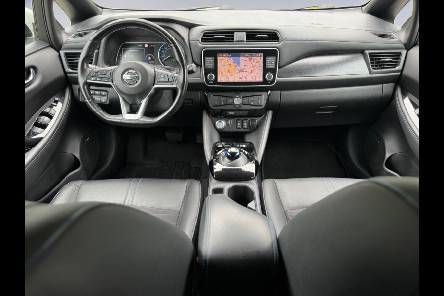 Nissan Leaf Tekna 40 kWh,alle opties, rondom zicht camera,eerste eigenaar, nl auto met nationale auto pas